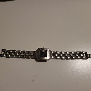 Silver Gucci watch